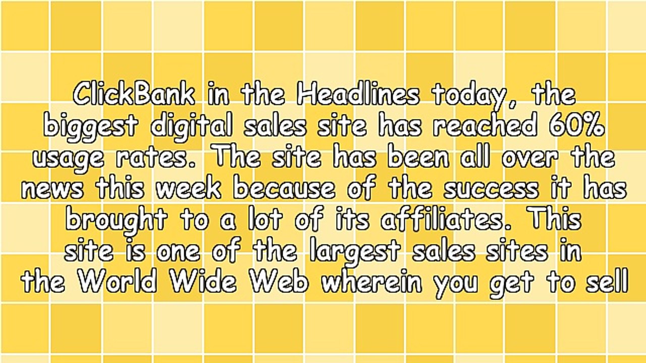 ClickBank: On Top Of The Line