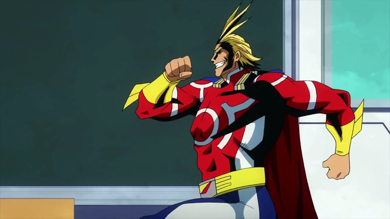 All Might Squeeks!