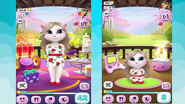 МОЯ ГОВОРЯЩАЯ АНДЖЕЛА Младшая сестра в гостях у Анджелы