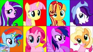My Little Pony Color Swap Mane 6 Transforms Compilation Episode Surprise Egg and Toy Collector SETC