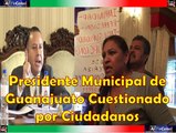 Presidente Municipal de Guanajuato es Cuestionado por Ciudadanos
