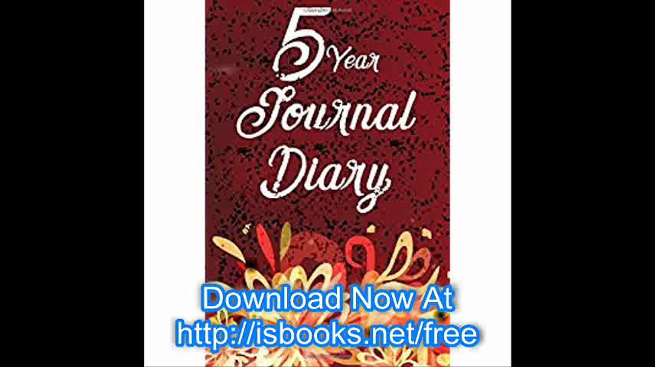 5 Year Journal Diary 5 Years Of Memories, Blank Date No Month, 6 x 9, 365 Lined Pages