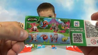 Динозавр сюрприз коробочка Киндер распаковка игрушек Dinosaur Kinder Surprise toys
