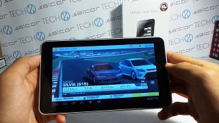 MyAudio Tablet Series 708DR Real Racing 3 gameplay video | Tech2.hu