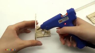 How to Make Popsicle Stick House for Hamster - Mini House