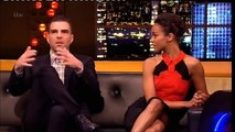 #1 Zachary Quinto & Zoe Saldana On The Jonathan Ross Show 4 Ep 18 4 May new Part 1/4