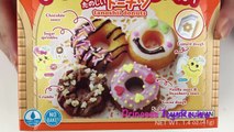 Kracie-Happy Kitchen-Donut DIY Mini Edible Donuts Popin Cookin Princess ToysReview
