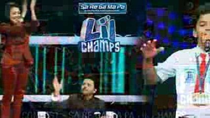 SAREGAMAPA LIL CHAMPS 2017 WINNER with Trophy in GRAND FINALE