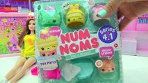 HAUL Num Noms Series 4 Packs with Lipgloss   Surprise Blind Bag Cups - Toy Video