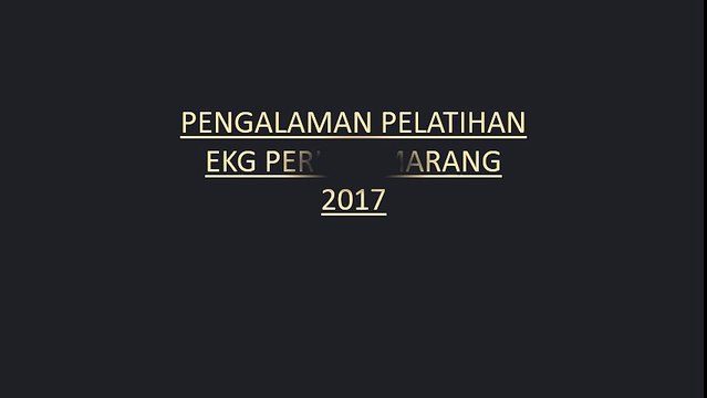 0817-0825-883 Pengalaman Pelatihan EKG PERKI SEMARANG 2017