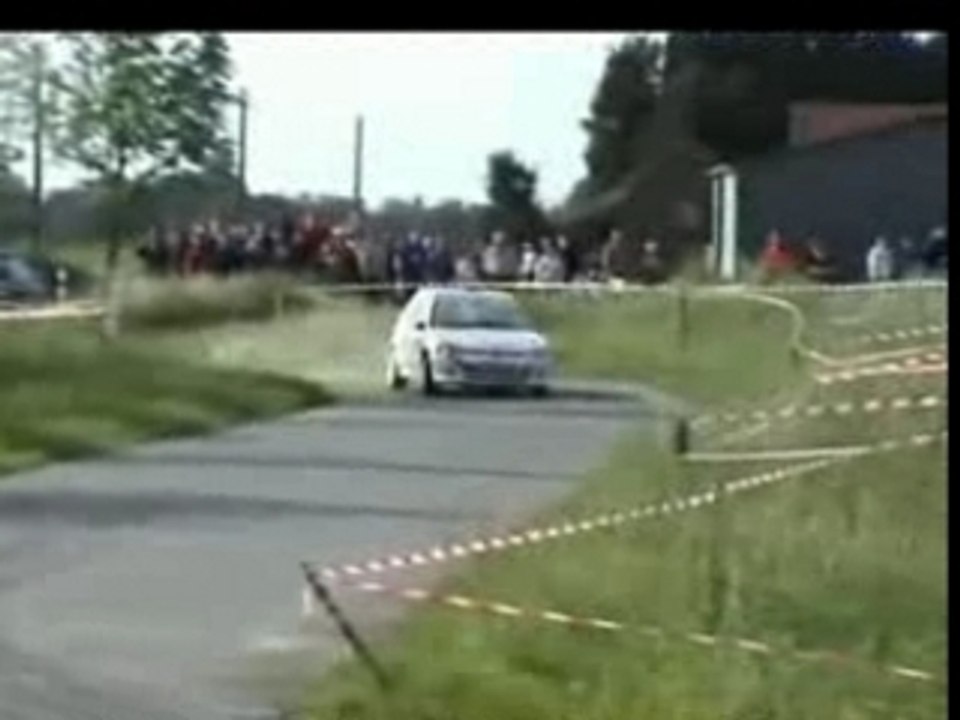 Julien croquet laurent forceville saison rallye 2007