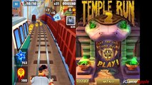Temple Run 2 VS Subway Surfers iPad Gameplay for Children HD #75
