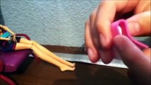 Tutorial como hacer unas sandalias o zapatos para tus muñecas/ How to make doll sandals foami