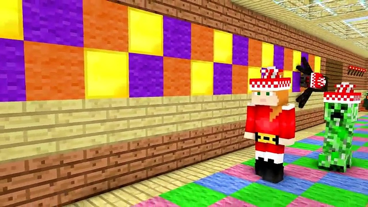 Monster School Christmas Presents    Cubic Minecraft Animation[1]