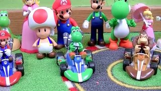 Mario kart, Mario Bros coleccionable y Mario de la Cajita Feliz de McDonalds