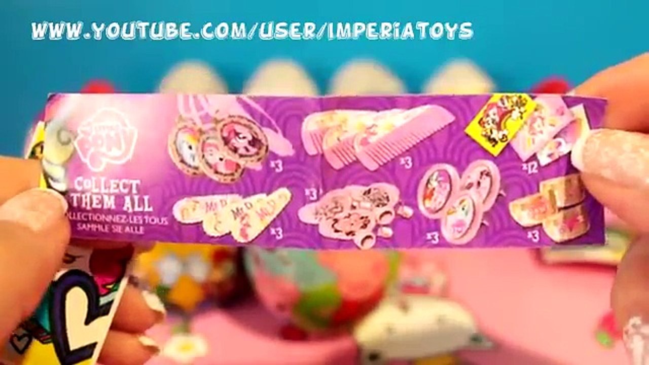 Many Surprise Eggs Kinder Surprise Disney Princess Pixar Cars 2 Peppa Pig Spiderman MLP Super Mario