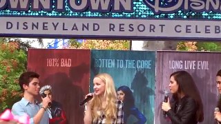 Descendants cast interview during Fan Event at Downtown Disney