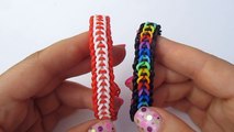 Браслет РЫБИЙ ХВОСТ РАКЕТА из резинок на рогатке без станка | Bracelet Rainbow Loom