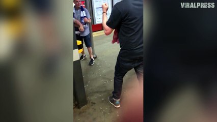 Arsenal And Chelsea Fans Clash After 2017 FA Cup Final