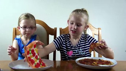 REAL FOOD vs. GUMMY FOOD CHALLENGE - Magic Box Toys Collector