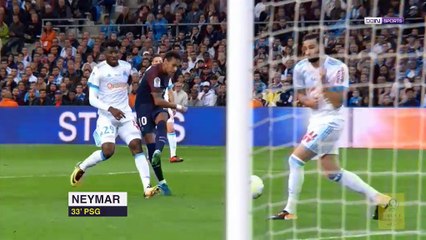 Cavani'den harika frikik! Marsilya - PSG (Maç Özeti)