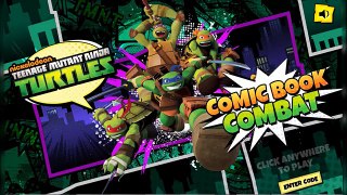 Ninja Turtles: Comic Book Combat - gameplay Part 1