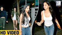Shah Rukh's Daughter Suhana Khan CAUGHT Late Night With Freinds