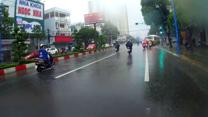 Cơn Mưa sáng Vũng Tàu 23.10.2017 | Vung Tau City Tour 2017