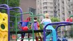Beatifull Baby Elsa | Baby Elsa Vs Spiderman In Realife | Childrens Outdoor Playground #16