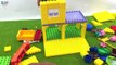 Peppa Pig Mega Bloks House Playset With Water Slide Building | Toys Videos for Kids