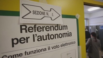 Lombardía y Veneto reclaman más autonomía al Estado en referéndum consultivos