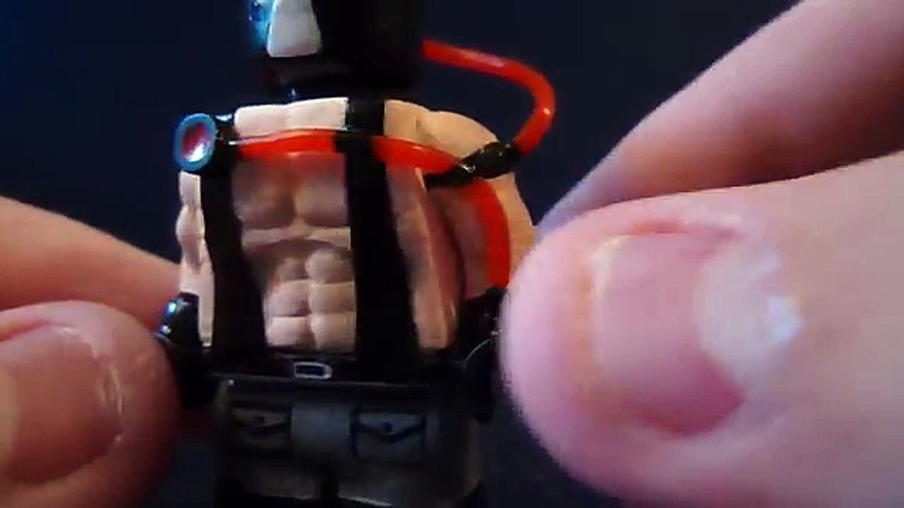 Custom Lego Batman Villain Minifigures Part 5 (Bane, Killer Croc, Clayface, and Manbat)