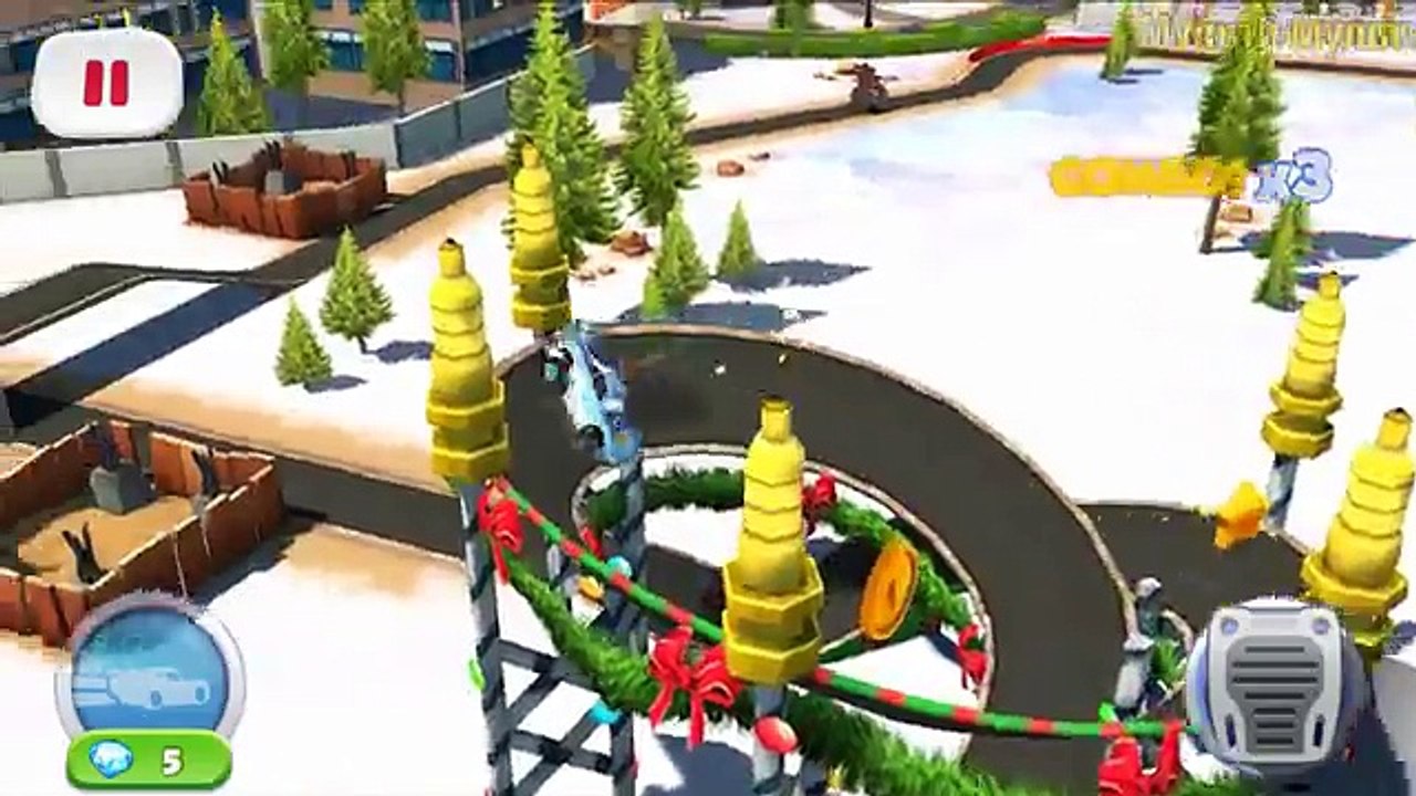 Cars Lightning McQueen Dinoco Unlocked vs Yokoza - Fast as Lightning NEON Mater RACING!