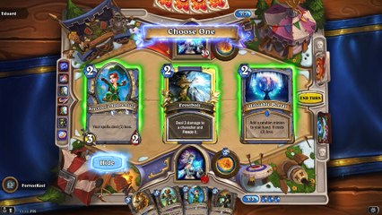 Hearthstone - Tavern Brawl - Spellbook Duel