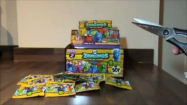 Mega Zomlings Series 2 Blind Bags Toy Unboxing | Zomlings Serie 2 Bolsas Ciegas