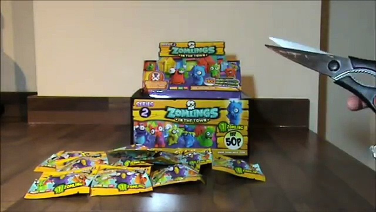 Mega Zomlings Series 2 Blind Bags Toy Unboxing | Zomlings Serie 2 Bolsas Ciegas