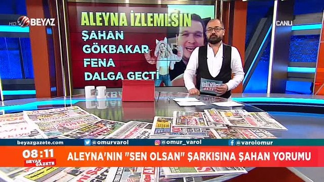 Şahan Gökbakar, Aleyna Tilki'nin şarkısıyla fena dalga geçti
