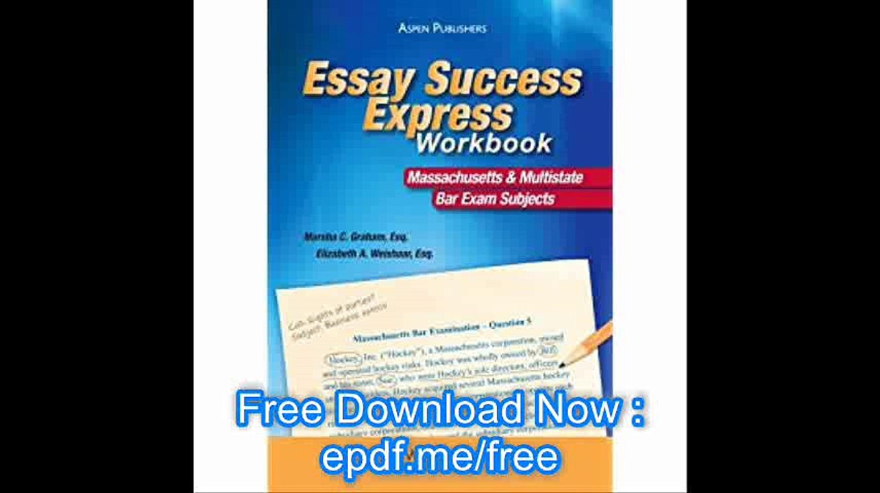 Essay Success Express Workbook