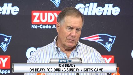 Bill Belichick Discusses Challenges of Playing in Foggy Conditions 🌫️