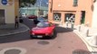 100 Supercars. Accelerations in the Street. Leaving Cars and Coffee 2016 Lugano - Campione d Italia