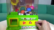 Maquina de Bolinhas Anpanman Crane Game Peppa Pig Surprise Eggs Toys アンパンマンおもちゃ - 호빵맨 장난감