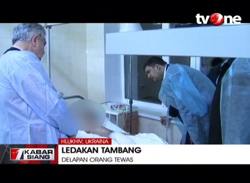 Ledakan Tambang Batubara di Ukraina, 8 Orang Tewas