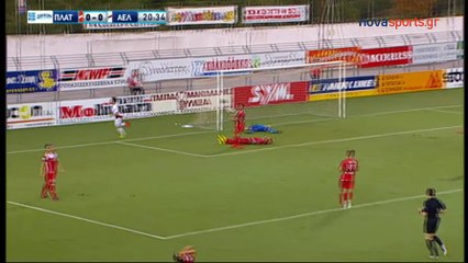 8η Πλατανιάς-ΑΕΛ 0-1 2017-18 Το γκολ