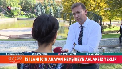 İş ilanı için arayan hemşireye ahlaksız teklif