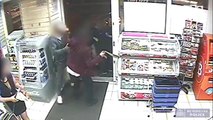The Moment Man Was Attacked And Stabbed In Central London Newsagent