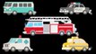 Learning Street Vehicles - Street Cars and Trucks - Childrens Educational Flash Card Videos