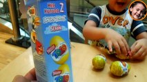 6 Kinder Şirinler Sürpriz Yumurta Açıyorum | Bir Küçük Adamın Sürpriz Yumurtaları