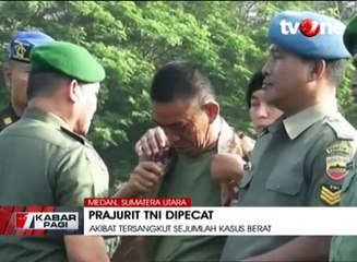 67 Prajurit TNI Dipecat Tidak Hormat
