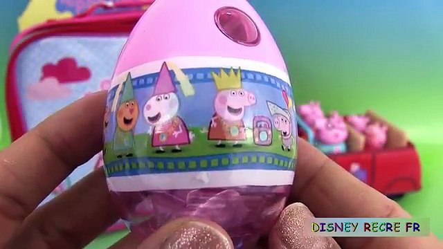 Peppa Pig Oeufs Surprise Clay Buddies Sac Repas Pâte à modeler