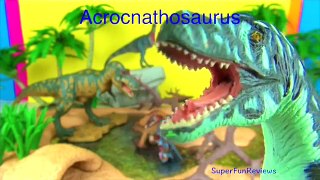 Learn Dinosaurs - T rex - Dinosaur battle - Dinosaur Fight - Kids Educational Toys